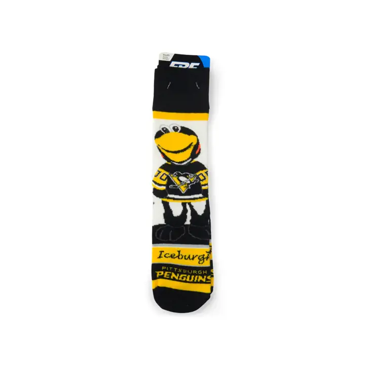 Chaussette Bobblehead Mascotte des Penguins de Pittsburgh AST