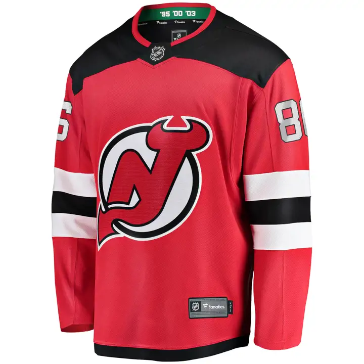 Maillot Joueur NHL Breakaway New Jersey Devils Jack Hughes RE