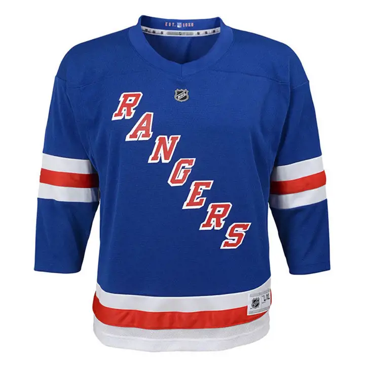 Maillot Premier pour enfant NY Rangers LNH BLEU