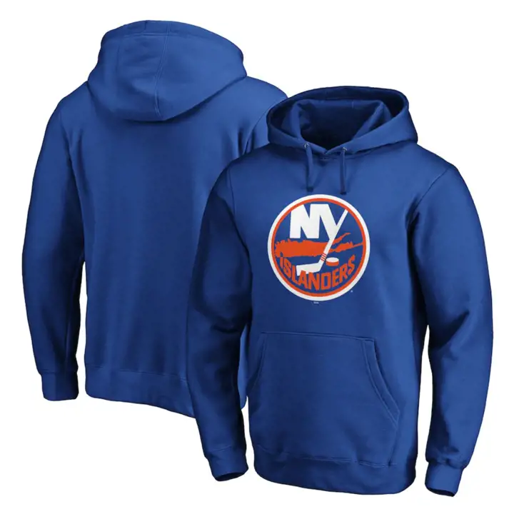 Chandail à capuchon New York Islanders NHL Prime Logo BLEU