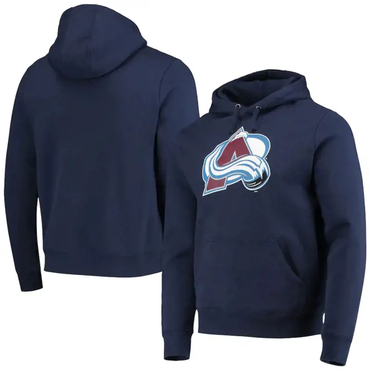 Colorado Avalanche NHL Youth FB Primary Logo Hood BLEU MARINE