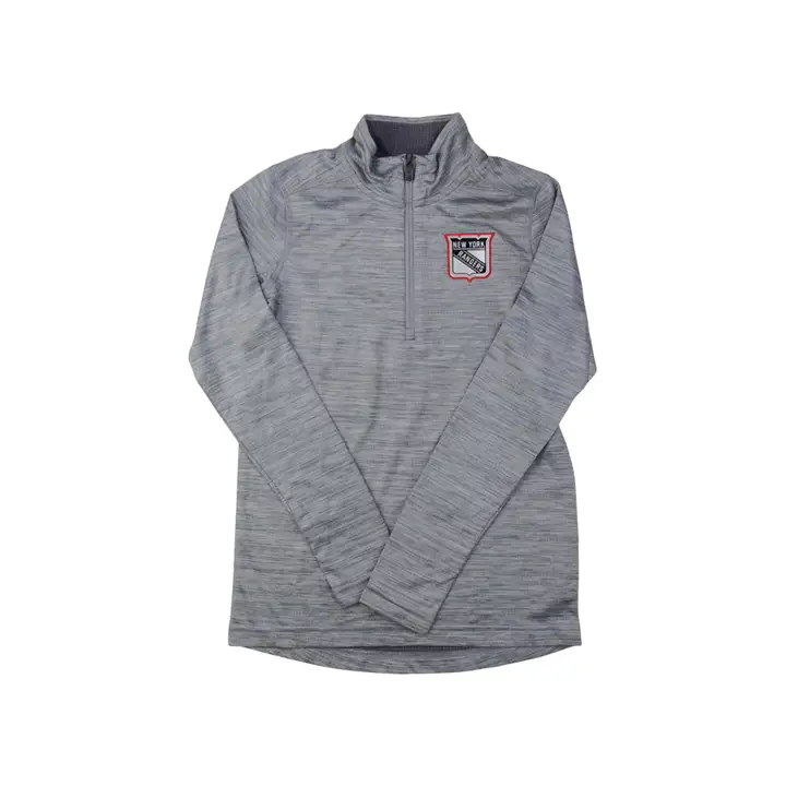 Chandail de quart de zip NHL Rangers de New York pour jeunes - Gris