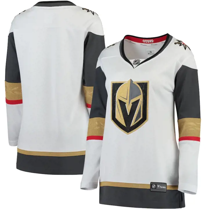 Maillot Alternatif Breakaway NHL Vegas Golden Knights pour Femme – Blanc