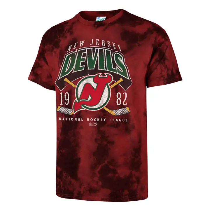 T-shirt Teint par Nouage Rouge - New Jersey Devils NHL Power Play