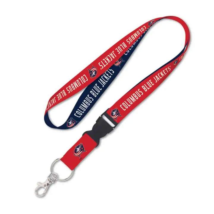 Columbus Blue Jackets LANIÈRE À BOUCLE ASSORTIE