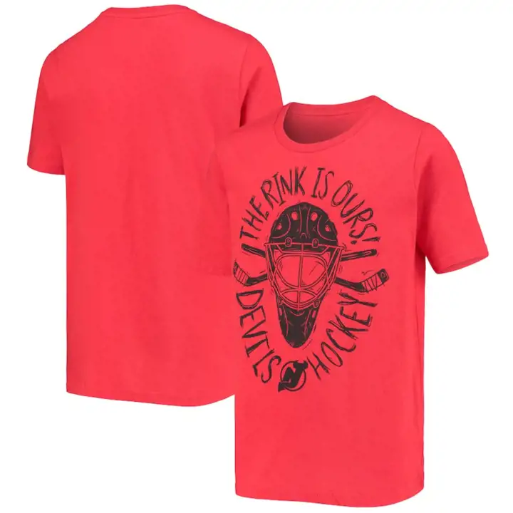 T-shirt Skate Punk Rouge NHL Jeunesse New Jersey Devils