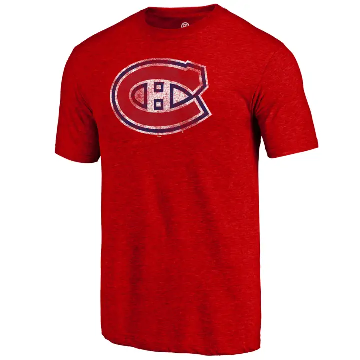 T-shirt Montréal Canadiens LNH Vintage Tri-Blend Logo Prime