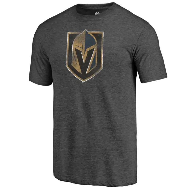 T-shirt Logo Prime Mélange Tri-matières Vintage Vegas Golden Knights NHL