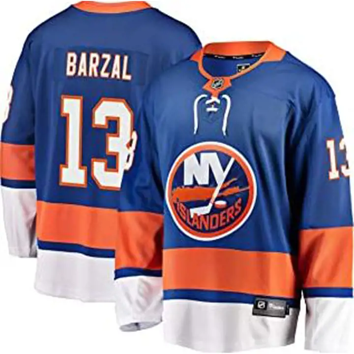 New York Islanders NHL Maillot Réplique Vierge Bleu pour Tout-petit