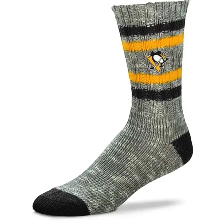 Chaussettes en tweed alpin LNH Pittsburgh Penguins AST