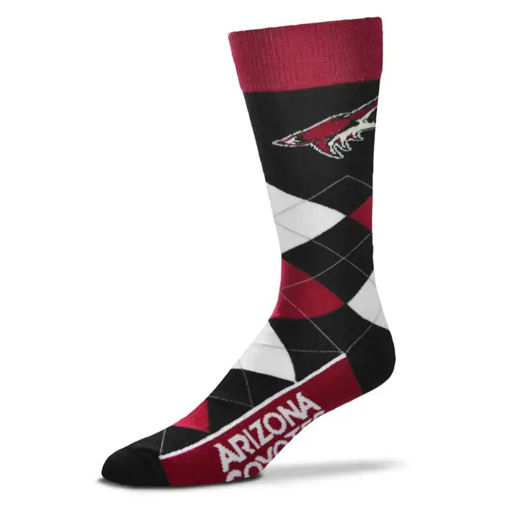 Chaussettes habillées argyle Arizona Coyotes 505-7 AST