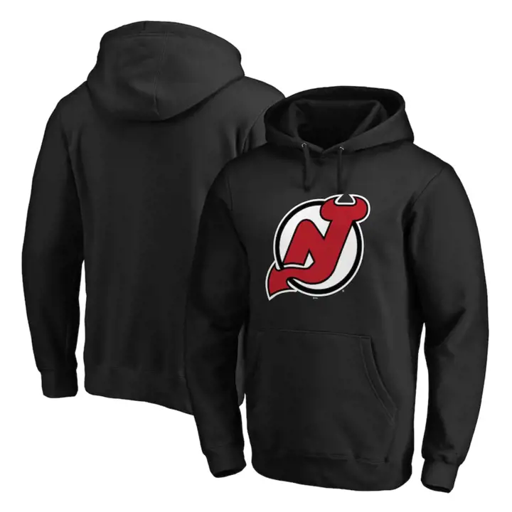 Chandail à capuchon New Jersey Devils LNH Prime Logo NOIR