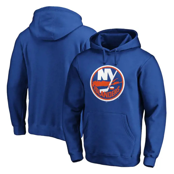 Chandail à capuchon avec logo principal des Islanders de New York de la LNH RBL