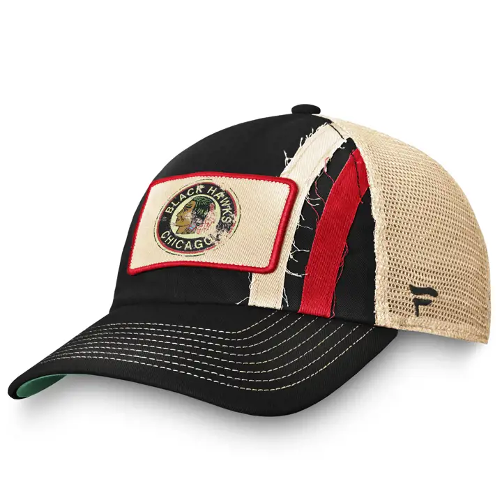 Chicago Blackhawks LNH Véritable Classique Maille Réglable AST