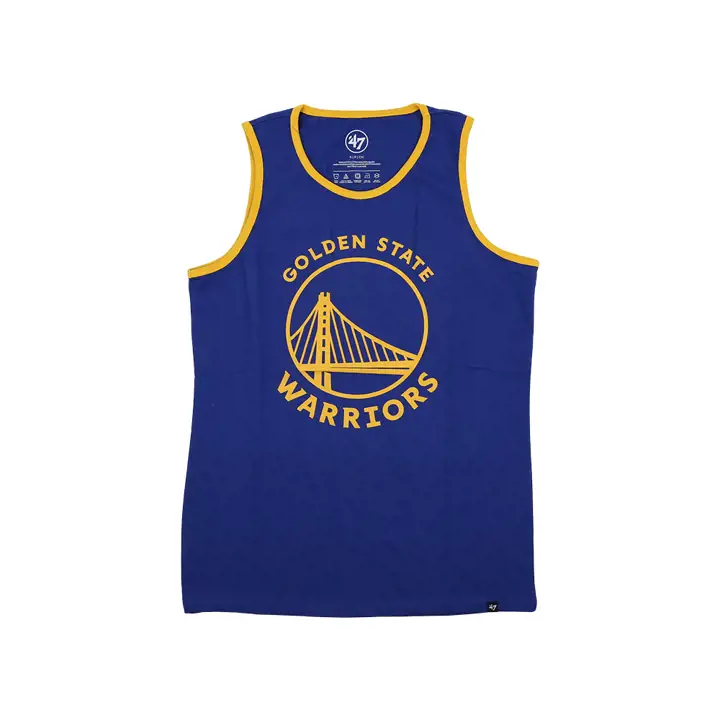 GOLDEN STATE WARRIORS NBA Débardeur Super Rival avant-match bleu