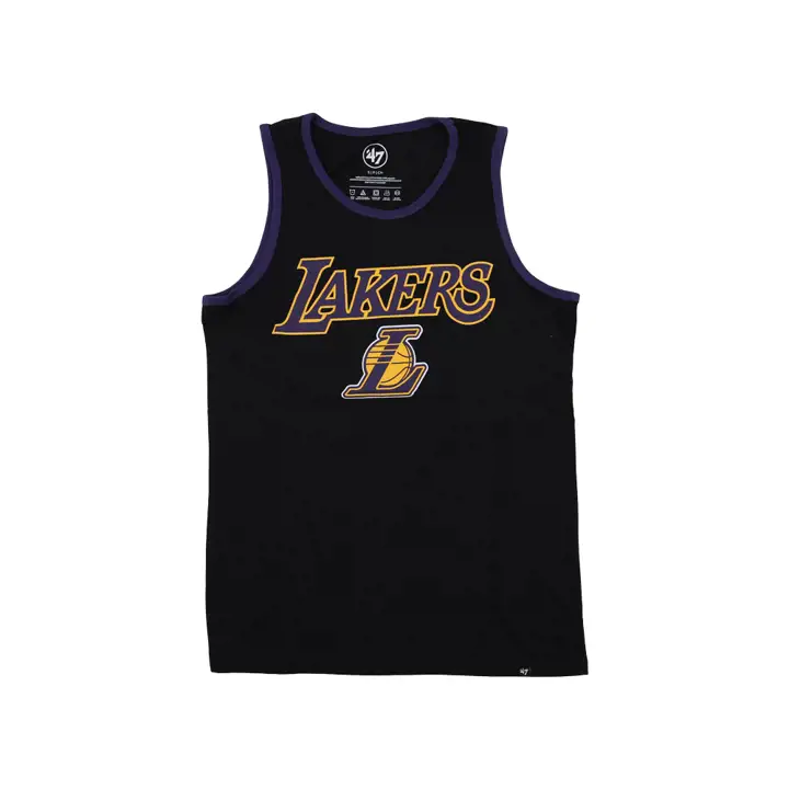 LOS ANGELES LAKERS NBA Pregame Super Rival Tank noir