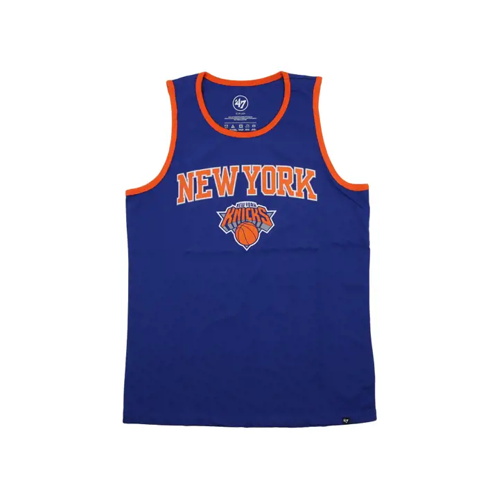 Débardeur bleu NEW YORK KNICKS NBA Pregame Super Rival