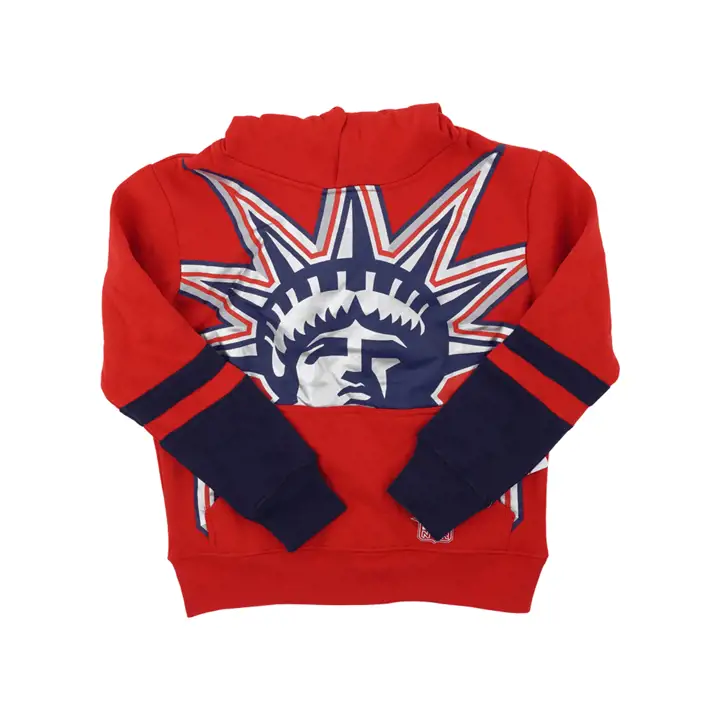 New York Rangers LNH Jeunes Gros Visage MARINE
