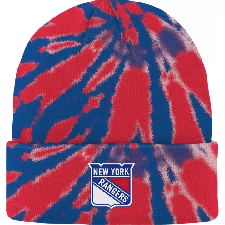 Bonnet enfant tie-dye bleu New York Rangers NHL