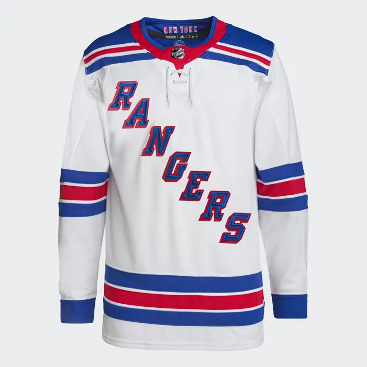 Maillot d'équipe New York Rangers LNH ADI Authentic Primegreen BLANC