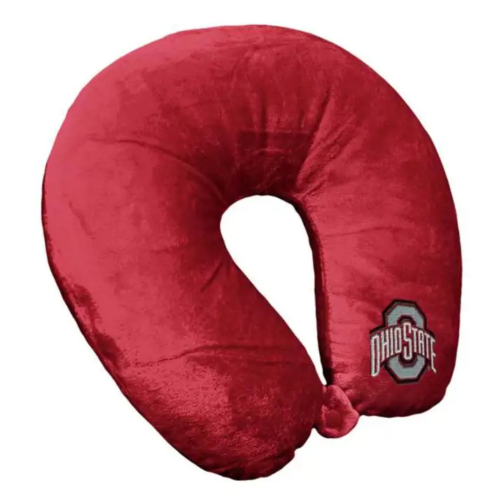 Oreiller de voyage Ohio St rouge