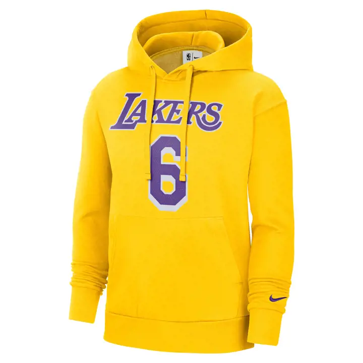 Los Angeles Lakers N&N PO Hood James jaune