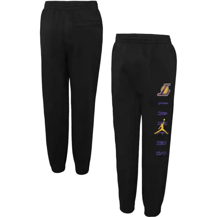 LA LAKERS NBA Youth Courtside Statement Pantalon de survêtement 22 noir