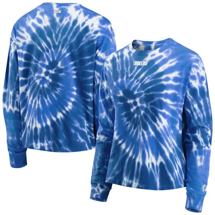 T-shirt manches longues tie-dye femme NBA Dallas Mavericks rbl
