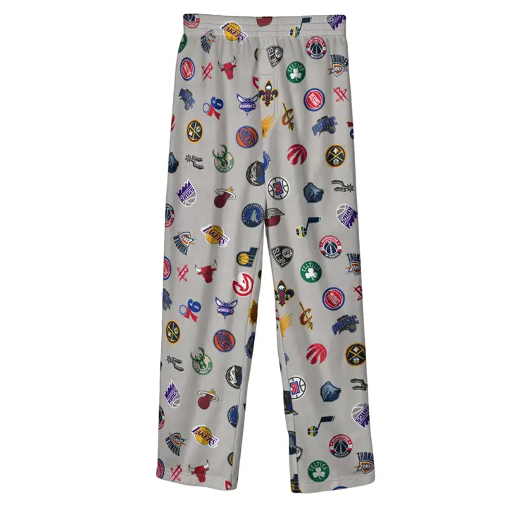 NBA Pantalon de pyjama imprimé pour tout-petits gry