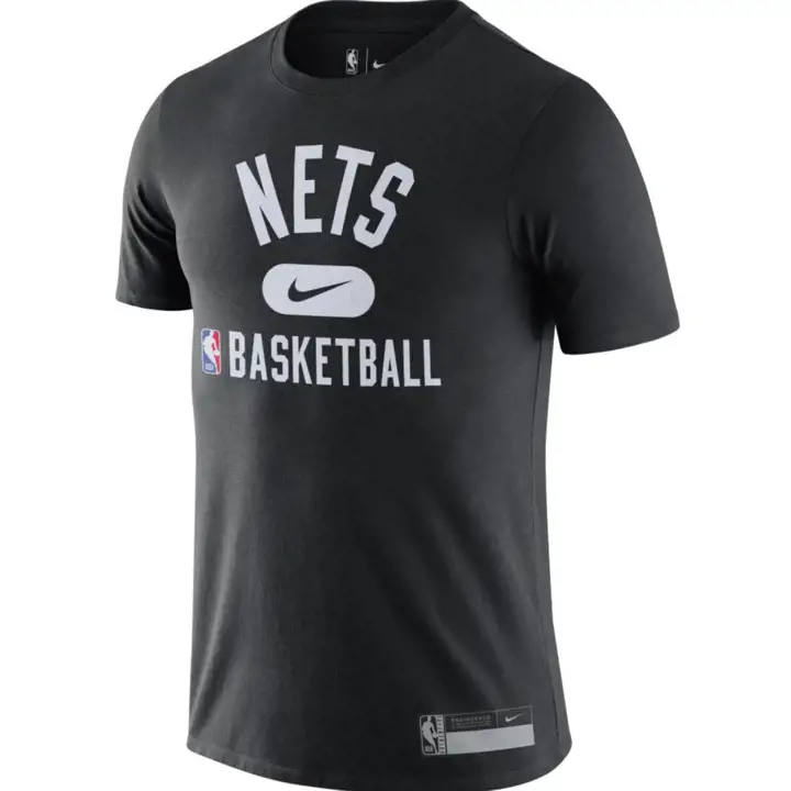 T-shirt d'entraînement Brooklyn Nets NBA Youth - Noir