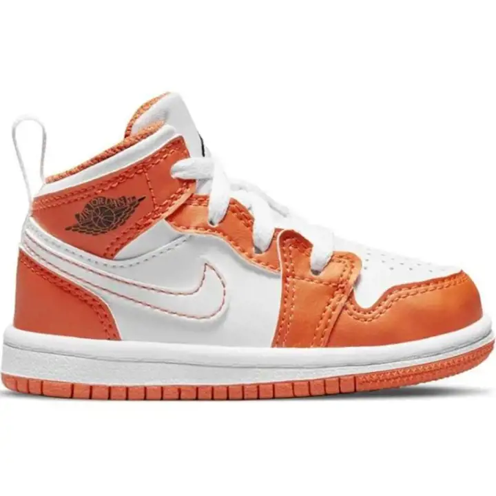 Nike Air Jordan 1 Mid SE Youth orange