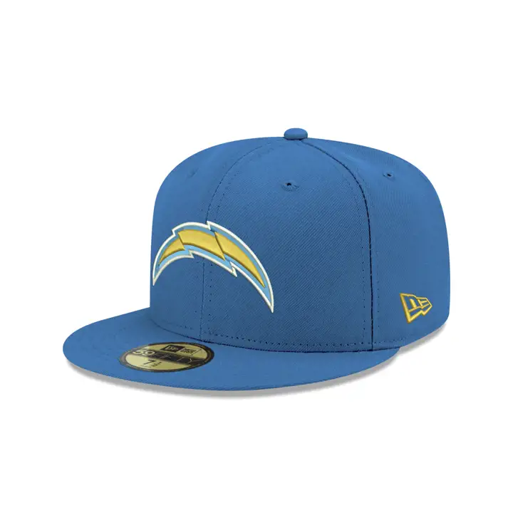 Casquette ajustée bleue Los Angeles Chargers NFL Basic 59FIFTY