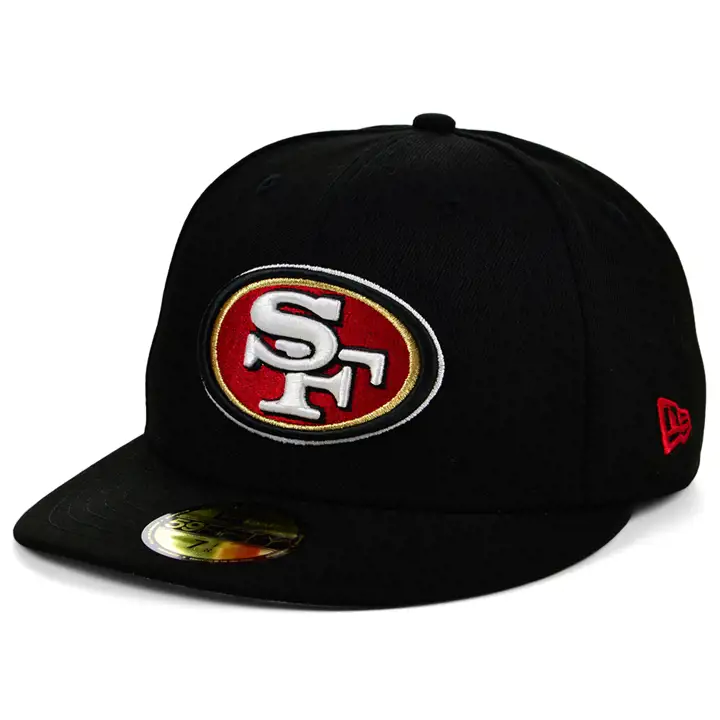 Casquette 59FIFTY basique noire San Francisco 49ers NFL