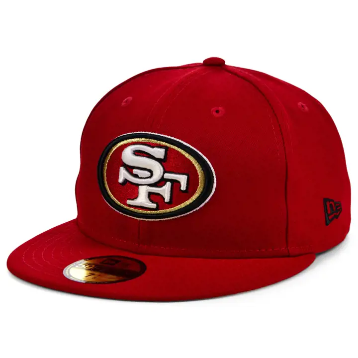 Casquette San Francisco 49ers NFL Team Basic 59FIFTY rouge/rouge