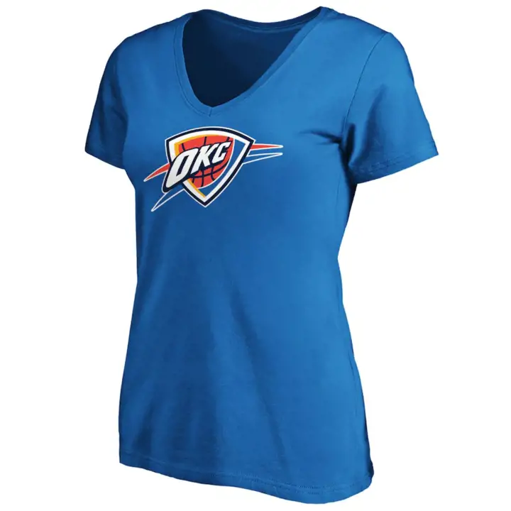 T-shirt à logo femme NBA Oklahoma City Thunder BLEU