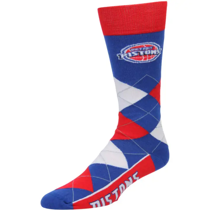 Chaussettes habillées motif argyle Detroit Pistons 505-7 AST