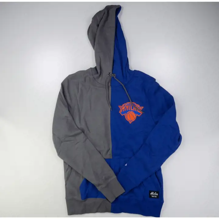 New York Knicks NBA New Era Split Hood GRY