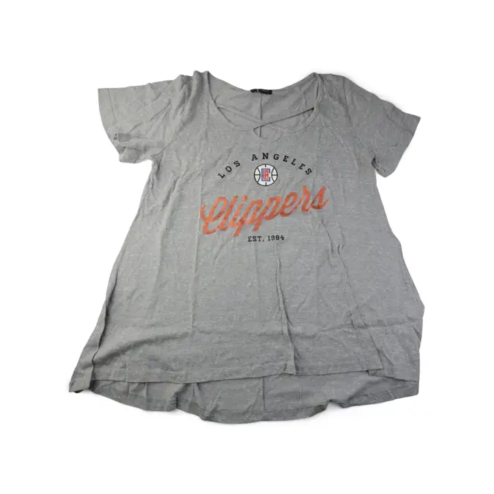 T-shirt ras-du-cou femme NBA Los Angeles Clippers GRY