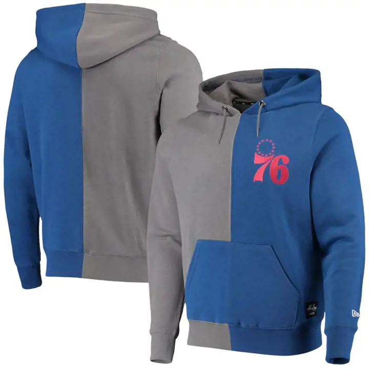 Philadelphia 76ers NBA New Era Split Hood GRY