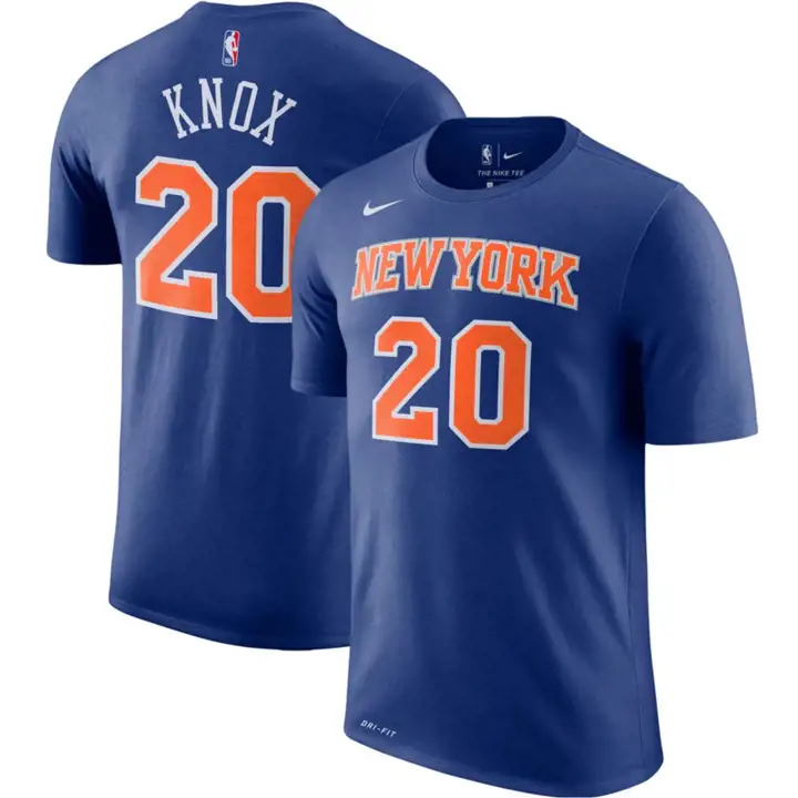 T-SHIRT JOUEUR EMBLÉMATIQUE NBA New York Knicks Kevin Knox RBL