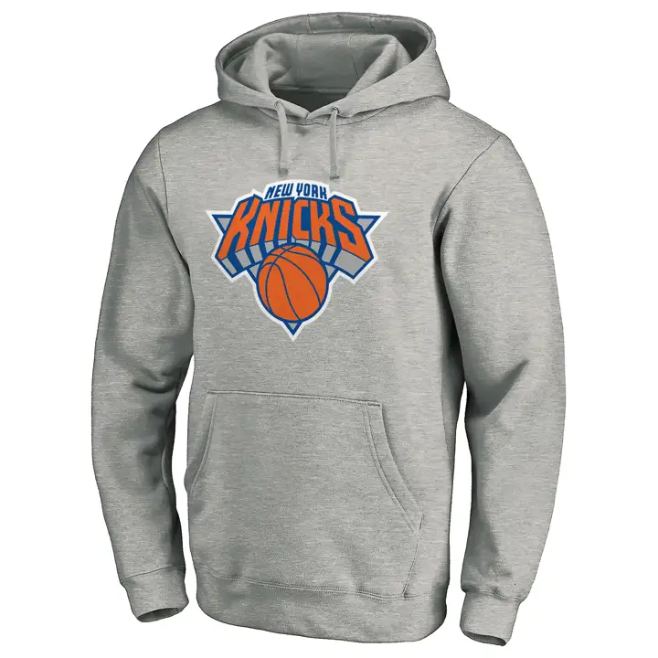 New York Knicks NBA Halpert Logo Principal à Capuche GRY