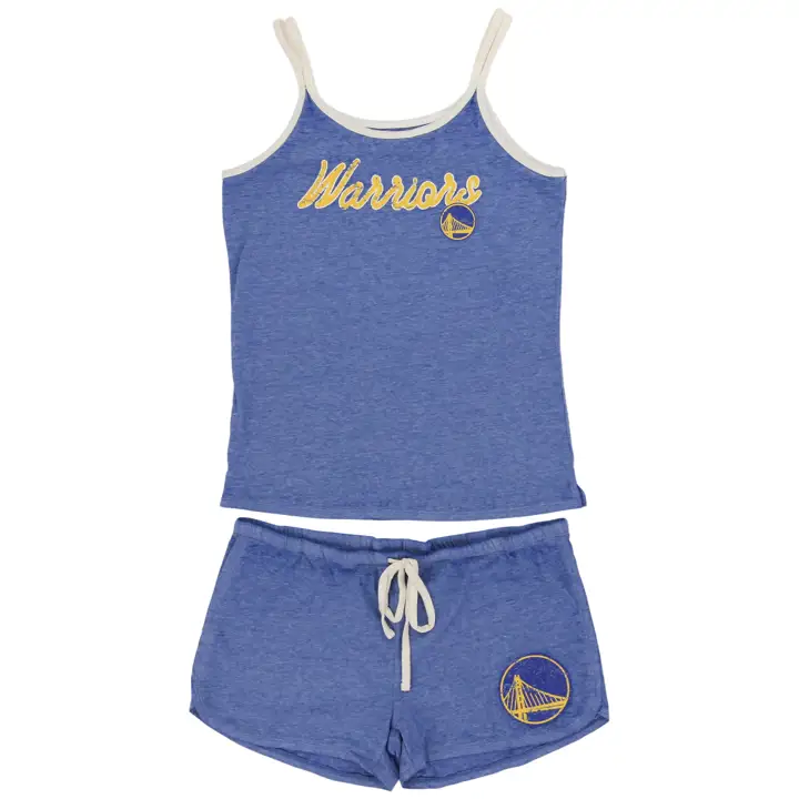 Ensemble débardeur et short Golden State Warriors NBA pour femme RBL