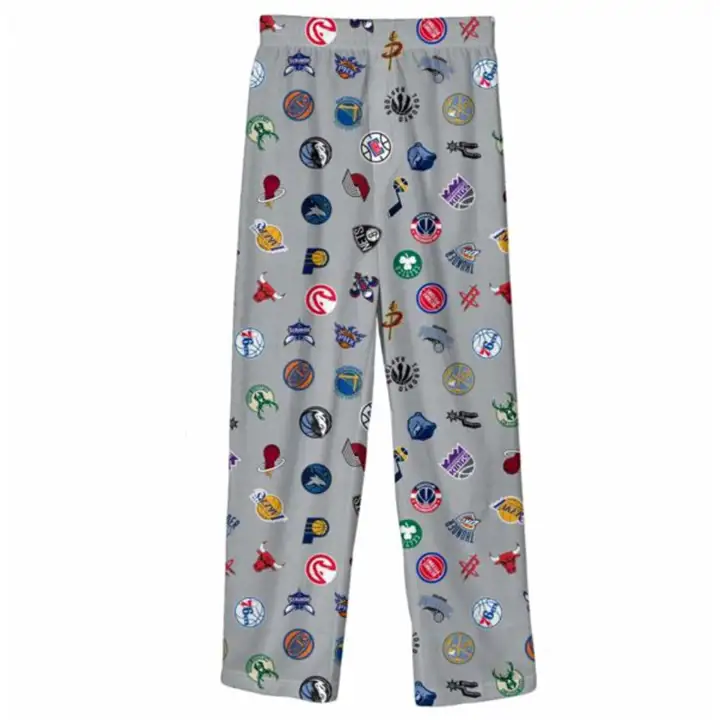 NBA NBA Pantalon de pyjama AOP pour jeune GRIS