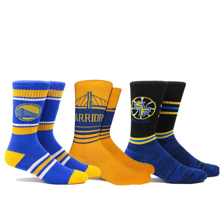 Golden State Warriors LOT DE 3 PAIRES DE CHAUSSETTES