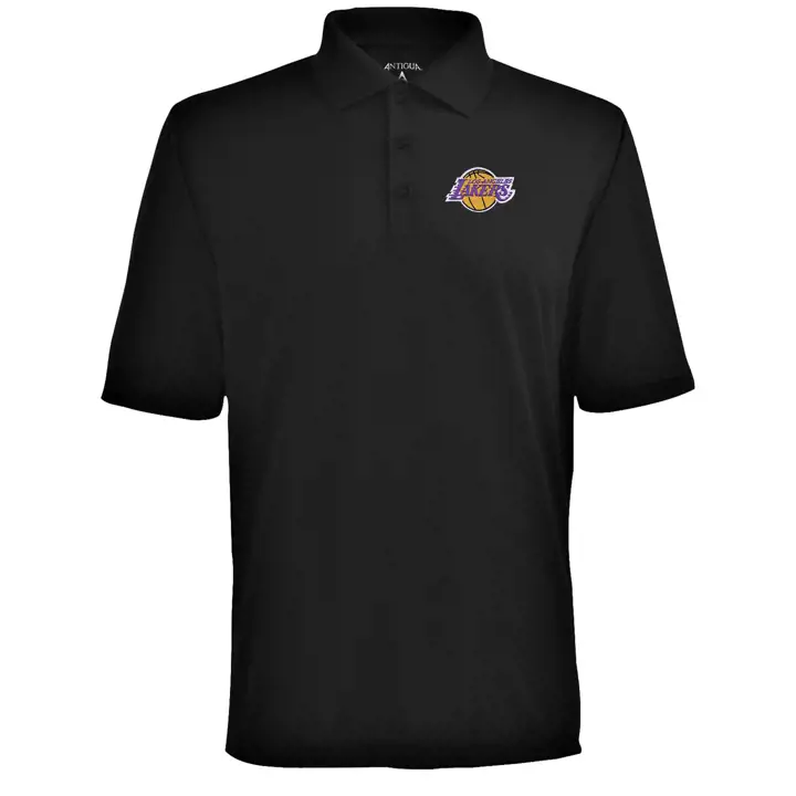 Polo Los Angeles Lakers NBA Pique Xtra-lite noir