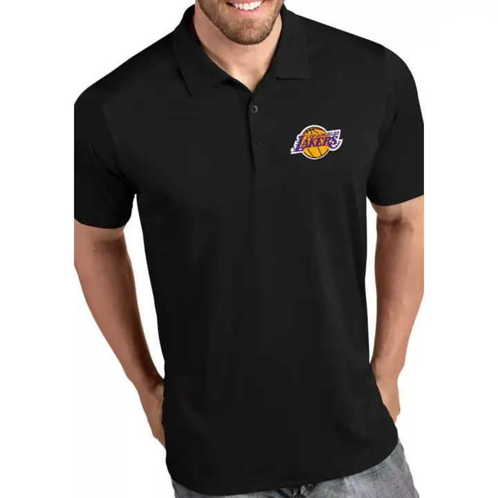 Polo Homme Los Angeles Lakers TRIBUTE Noir