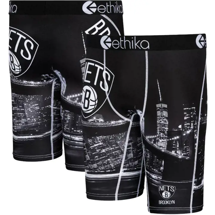 Brooklyn Nets NBA Jeunesse DNA Skyline Slip BLK