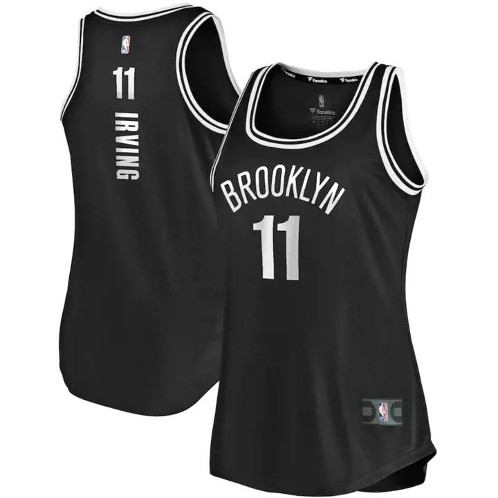 Maillot débardeur NBA femme Brooklyn Nets Kyrie Irving NOIR