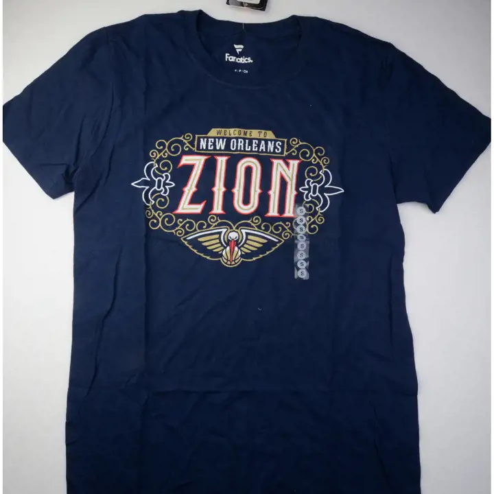 New Orleans Pelicans T-SHIRT DE BIENVENUE 2019 Zion Williamson BLEU MARINE