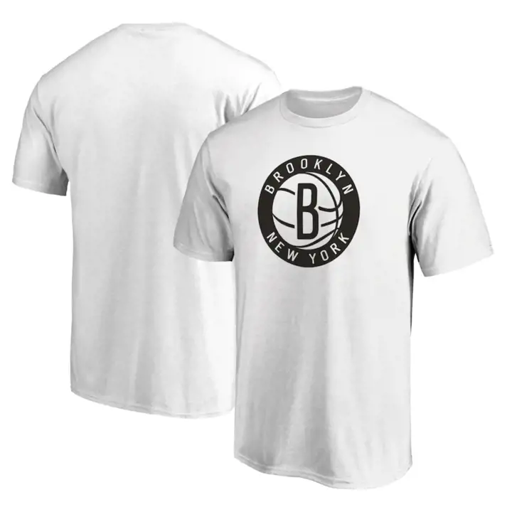 T-shirt à logo des Brooklyn Nets NBA BLANC